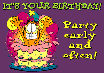 It's your Birthday!